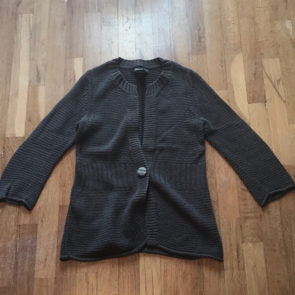 Eddie Bauer cardigan sweater small petite
